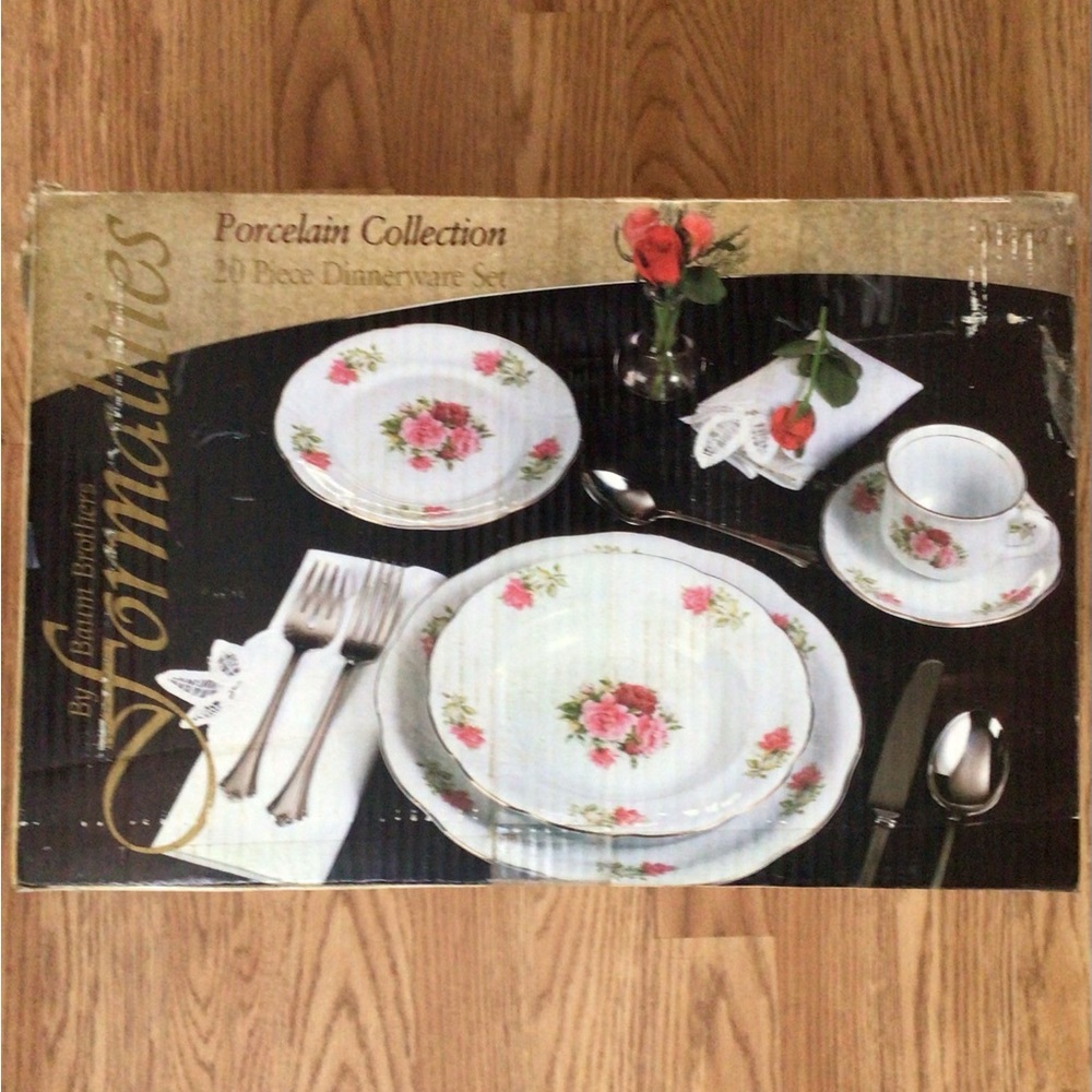 Dinner set, 20 pcs NWOT - Picture 3 of 6